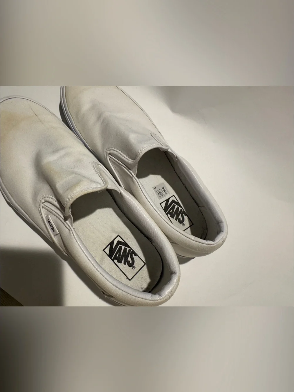 Vans Slip-On Sneakers Off-White 10,5